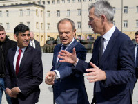 rishi sunak, donald tusk, jens stoltenberg