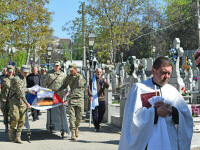 Veteranul de război Vasile Adam a decedat la vârsta de 103 ani. A fost înmormântat cu onoruri militare