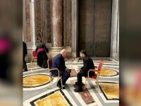 Donald Trump și Volodimir Zelenski la Vatican