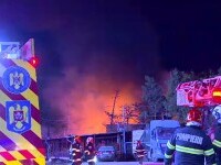 A ars un restaurant de lângă București. Au intervenit 27 de echipe de salvatori. Ce s-a întâmplat cu proprietara