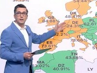 Harta globală a voturilor pentru George Simion și Nicușor Dan. Cum s-au împărțit preferințele românilor