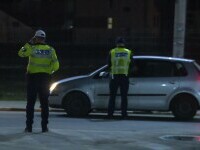 Urmărire ca-n filme în județul Dolj. Un șofer a fost reținut, după ce a fugit de poliție. VIDEO