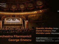 Concerte Extraordinare la Filarmonica George Enescu cu Quentin Hindley, Daniel Ciobanu și Michèle Losier