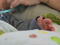 „La fix a ajuns! Doamne, a avut zile copilașul ăsta!”. Mobilizarea excepțională care a salvat viața unui bebe de 6 luni