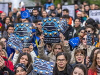 Miting proeuropean în țară
