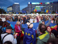 miting nicusor dan piata victoriei