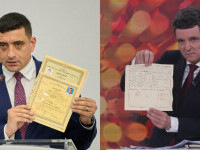 George Simion și Nicușor Dan și-au prezentat diplomele de BAC înainte de turul 2. Ce note au obținut cei doi candidați