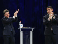 Nicușor Dan și George Simion