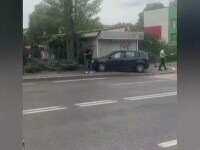 Accident grav în Brăila. Trei adolescenți au fost loviți pe trotuar de o mașină scăpată de sub control