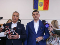 Calin Georgescu și George Simion, la vot
