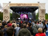 (P) Peste 10.000 de participanți și 80 de mici producători locali, în a treia ediție a festivalului Suflet de România - VIDEO
