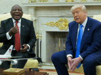 Donald Trump și omologul sud-african