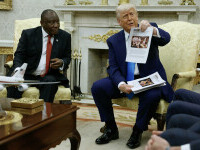 Donald Trump și omologul sud-african