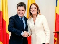 Roberta Metsola Nicușor Dan