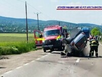 Accident mortal în Botoșani. O bătrână de 85 de ani, pasageră, găsită moartă pe câmp la ore bune după impact