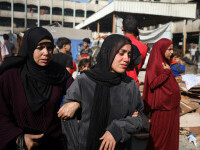 Un grup umanitar susținut de SUA distribuie ajutoare în Gaza