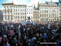 Proteste la Londra
