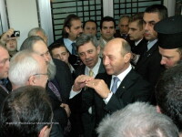 Traian Basescu in Serbia