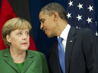 Angela Merkel si Barack Obama