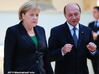 Angela Merkel si Traian Basescu