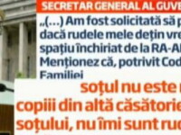 Explicatia naucitoare a secretarului general al Guvernului privind afacerile cu imobilele RA-APPS