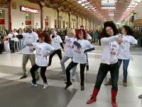 flashmob Gara de Nord