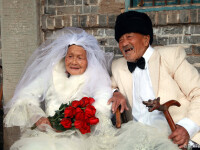 nunta batrani, familia Wu, 100 de ani