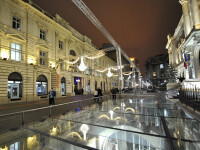 Centrul vechi al Capitalei, luminat ca la Viena. GALERIE FOTO