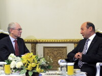 Traian Basescu si van Rompuy