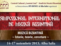 Simpozion international de muzica bizantina la Alba Iulia