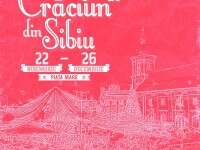 Mos Craciun si-a deschis santier in centrul Sibiului
