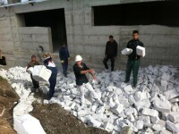 7,5 tone de deseuri din constructii au fost recuperate in scop umanitar la Cluj