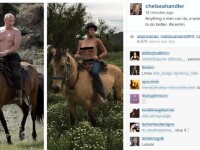 Modul prin care o femeie din SUA isi bate joc de Vladimir Putin. Poza pe care a pus-o pe internet este topless