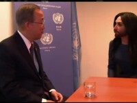 Ban Ki-moon si Conchita Wurst