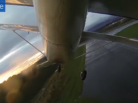 Imagini incredibile din Canada, cu aterizarea fortata a unui avion. Deznodamantul a fost unul fericit