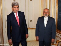 John Kerry si Mohammad Javad Zarif