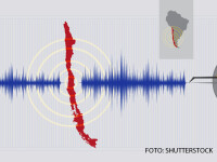 Cutremur de 6,8 grade, in Chile. In aceeasi zona a avut loc un seism devastator acum 2 luni