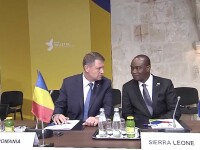 Klaus Iohannis la summitul din Malta