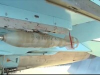 Rusia bombardeaza Statul Islamic cu bombe pe care scrie 