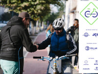 Clujenii, invitați sa mearga cu bicicleta la serviciu si in sezonul rece