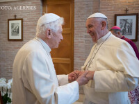 intalnire papa Francisc papa Benedict XVI