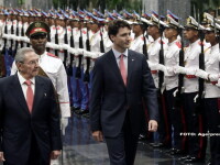 Justin Trudeau, Raul Castro