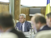 Premierul Mihai Tudose conduce sedinta saptamanala de Guvern