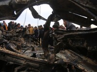 distrugeri după un atac israelian în Gaza