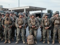 Militari americani la granita cu Mexicul