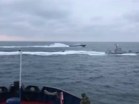 Ucraina acuză Rusia că a capturat și a tras asupra a trei dintre navele sale în Marea Neagră. VIDEO