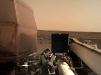 Imagine surprinsă de Sonda InSight de pe Marte