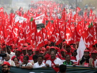 Protest cu mii de fermieri indieni, în New Delhi, care cer majorarea ajutorului de la stat