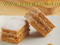 Prăjitură caramel. Elena Lasconi dezvăluie o rețetă delicioasă
