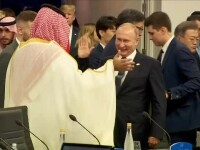 Summit G20. Cum s-au salutat Putin şi prinţul Salman